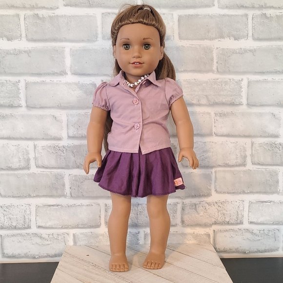 American Girl Other - American Girl Doll Light Auburn Hair Hazel Eyes  OG Clothing